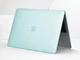 Чехол-накладка для MacBook Air 13.6" M2/M3/M4/M5 2022–2026 A2681/A3113/A3240/A3449 твердый пластиковый защитный кейс Sea blue бирюзовая матовая - изображение 4