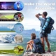 Монокуляр Makerfire 12x50 HD High Quality з триногою та кріпленням для телефона, водонепроникний тактичний підзорна - Б/В - зображення 7