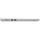 Ноутбук Acer Aspire Go 15 (NX.JV0EX.00K), Intel Core i9-13900H / 16" / 120 Гц / RAM 16 ГБ DDR5 / SSD 1 ТБ / Intel UHD Graphics / Без ОС / Сірий - изображение 7