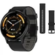 Смарт-часы Garmin Venu 3 Slate Stain Steel Bezel Black Case and Leather Band (010-02784-52) - изображение 2