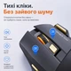 Бездротова ігрова миша iMICE GW-X7 Bluetooth 2.4G RGB тихі кнопки - изображение 2