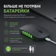 Бездротова миша ABLEWE 101 Bluetooth 5.2 + 2.4G, акумулятор 500 мАг, тиха, біла - изображение 5