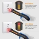 Безконтактний індикатор напруги Neoteck NTK009 (PM8908C) AC Voltage Detector 12V-1000V, Чорний з помаранчевим - Б/В - зображення 2