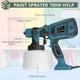 Электрический краскопульт Electric Spray Gun CN-6000 Professional (900 мл), сетевой ручной краскораспылитель для дома, - Б/У - изображение 4
