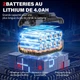 Аккумуляторная дрель-шуруповерт SundpeyPRO 21V, 120Nm, бесщеточный, ударный, 1 аккумулятора 4.0Ah, патрон 13 м - Б/У - изображение 3