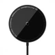 Бездротовий ЗП Baseus Simple Mini3 Magnetic Wireless Charger 15W black - зображення 1
