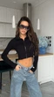 Джинсы с потертостями - Classyme - S - Джинсовый - (40je) - изображение 4