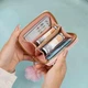 Кошелек женский экокожа стильный светлый розовый (697-5) - изображение 3