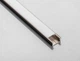 Рассеиватель света в алюминиевый профиль GLAX MINI GTV (для полок) под LED ленту, плоский, L=2м, молочный - изображение 2