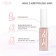 Лак для ногтей JOIA Vegan 4in1 №03 Caramel veil светло-бежевый 8 мл - зображення 4