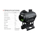 Коллиматорный прицел Swamp Deer 1x26 H2 - изображение 5