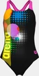 Купальник закритий для дівчат Arena DOTS SWIMSUIT SWIM PRO BACK Чорний 128 см (010745-559-128) - изображение 7