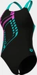 Купальник закритий для жінок Arena GRAPHIC SWIMSUIT SWIM PRO L Чорний 38 (010809-580-38) - зображення 6