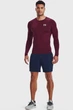 Мужской лонгслив UA HG Armour Comp LS для тренировок, размер SM, ткань HeatGear, быстро сохнет (52BDEFD774A6) - изображение 2
