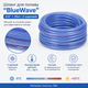 Шланг поливальний армований DIVO BlueWave Синій двошаровий 3/4" 25 м температурний діапазон -5 °C до +65 °C (R41859-25) - зображення 2