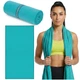 Рушник спортивний Actiget 180 x 100 см з мікрофібри ACT0195 Turquoise - зображення 2