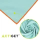 Рушник спортивний Actiget 150 x 75 см з мікрофібри ACT0194 Sky Blue - зображення 10