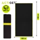 Полотенце спортивное Actiget 180 x 100 см из микрофибры ACT0189 Black - изображение 7