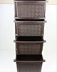 Комод пластиковый R-Plastic «Компакт» на 4 ящика 34×40×86 см - изображение 2