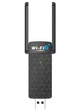 Сетевой беспроводной WIFI 6 Адаптер 1800 Мбит/с для ПК и ноутбука 2.4G + 5.8G USB 3.0 игровой двухдиапазонный WI-FI вайфай ресивер модуль для компьютера внешняя сетевая карта 5.8 ГГц 2 антенны L4 Max - изображение 5