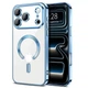 Чохол Fiji Chrome для Apple iPhone 17 Pro з MagSafe та захистом камер Light Blue - зображення 1
