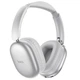 Навушники Bluetooth бездротові Hoco W73 накладні з мікрофоном і слотом під карту пам'яті Silver - зображення 1