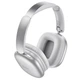 Навушники Bluetooth бездротові Hoco W73 накладні з мікрофоном і слотом під карту пам'яті Silver - зображення 3