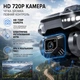 Квадрокоптер AE19 — дрон с HD камерой, бесколлекторными моторами, Optical Flow, FPV Wi-Fi, избеганием препятствий, пультом с экраном 4.3", складной, до 200 м, до 15 минут полета, серый - изображение 5