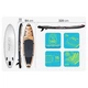SUP дошка Neo-Sport Aquasurf 10.6 320 см (170212) - зображення 3