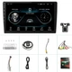 Автомагнитола Podofo Android Car Media Player 6580 - 2DIN Мультимедиа 9" дюймов, GPS, WiFi, Bluetooth + Камера - Б/У - изображение 3