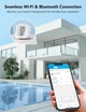 Розумний Wi-Fi термометр-гігрометр Govee H5103, бездротовий датчик температури та вологості повітря для дому з - Б/В - зображення 6