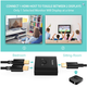 Двунаправленный HDMI переключатель Techole HS305 4K Ultra HD, коммутатор 2 в 1 для телевизора, ПК и консолей - Б/У - изображение 6