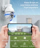 4G LTE Камера Galayou Y4 2K: Уличная поворотная 360°, Цветное ночное видение, SIM-карта - Б/У - изображение 6