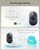 Панорамная камера безопасности COCOCAM 2K Wi-Fi, с аккумулятором 5200 мАч, AI-обнаружением, PIR-датчиком и поддержкой - Б/У - изображение 2