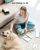 Панорамная камера безопасности COCOCAM 2K Wi-Fi, с аккумулятором 5200 мАч, AI-обнаружением, PIR-датчиком и поддержкой - Б/У - изображение 6