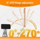 Магнитная подставка-держатель 1STIDEA N1-001 MagSafe ультратонкая складная металлическая подставка для iPhone - Б/У - изображение 7