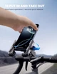Велодержатель для смартфона Grefay PBH503XS: для горных, электровелосипедов и скутеров, совместим с камерой, поворотный - Б/У - изображение 5