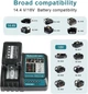 Зарядное устройство DC18RC для аккумуляторов типа Makita Li-ion 14.4V-18V и аналогов (Вилка UK) - Б/У - изображение 4