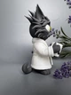 Кот с кофе в халате, 3D-фигурка, Подарок любителям кофе - изображение 2
