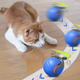 Игрушка мячик для кота интерактивные игрушки для кошек котов котенка умный мяч с подсветкой Fimko 2 режима синий - изображение 3