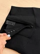 Лосины женские Fashion T-2 в рубчик с корсетом на молнии и эффект push-up 2XL черные - изображение 5