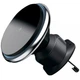 Автодержатель для телефона Proove Magic Circle 15W Автомобильный держатель на дефлектор с беспроводной зарядкой Qi, магнитным креплением и подсветкой, Серебристый - изображение 1