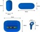 Słuchawki OTL Nintendo Super Mario TWS Blue (5055371623971) - obraz 11