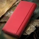 Класичний жіночий гаманець із натуральної шкіри ST Leather 22675 Червоний - изображение 4