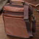 Сумка планшет через плечо мужская из натуральная кожи Vintage leather-23025 Светло-коричневая - изображение 15