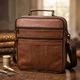 Сумка планшет через плечо мужская из натуральная кожи Vintage leather-23025 Светло-коричневая - изображение 16