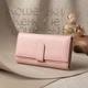 Женский классический кошелек из натуральной кожи ST Leather в розовом цвете (bg193fash90) - изображение 4