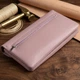 Клатч из кожи женский ST Leather 19322 Лиловый - изображение 4