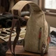 Функциональная вертикальная сумка через плечо Vintage из полиэстера зеленого цвета (bg203fash86) - изображение 4