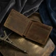 Гаманець чоловічий Vintage 14346 Коричневий - изображение 8